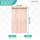 String Curtain Panel - Orange